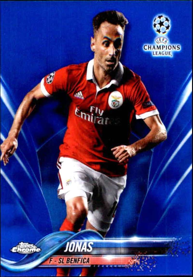 2017-18 Topps Chrome UEFA Champions League Blue Refractor