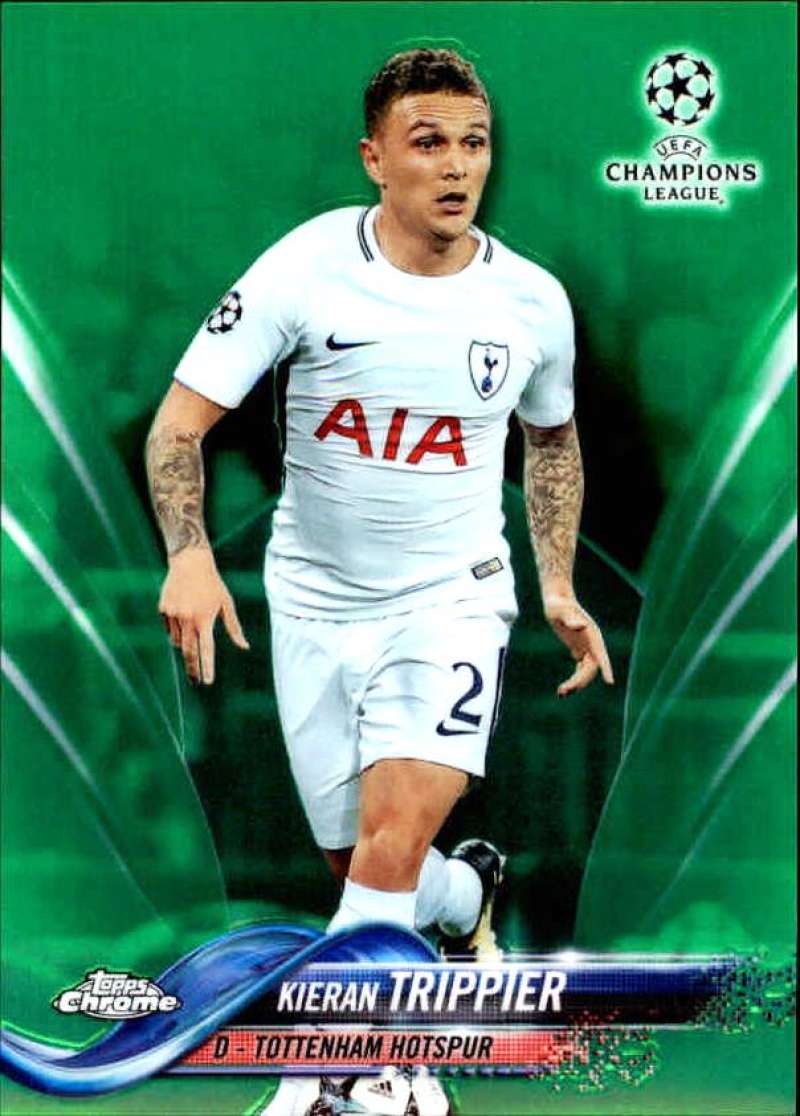 2017-18 Topps Chrome UEFA Champions League Green Refractor