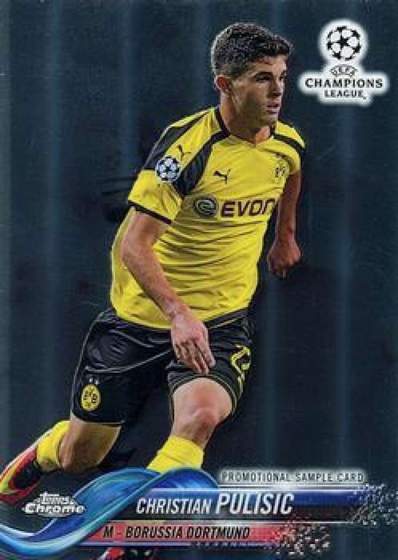 2017-18 Topps Chrome UEFA Champions League Promotional Samples