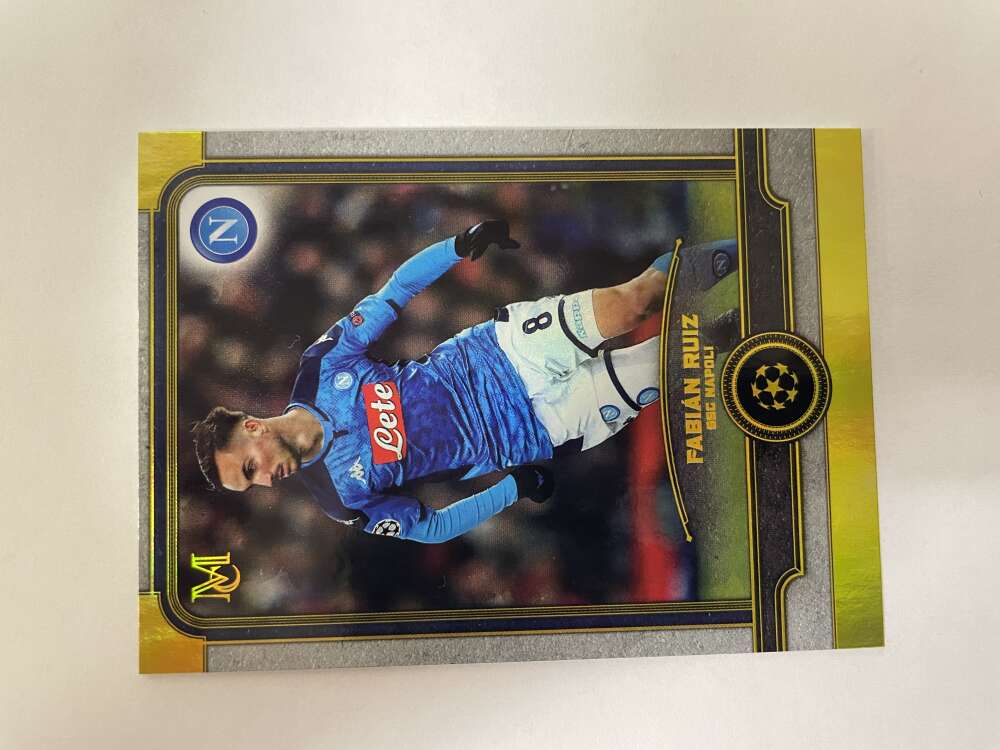 2019-20 Topps Museum UEFA Champions League Gold