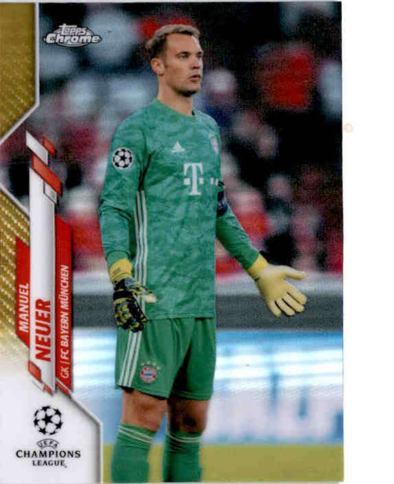 2019-20 Topps Chrome UEFA Champions League Refractor Gold