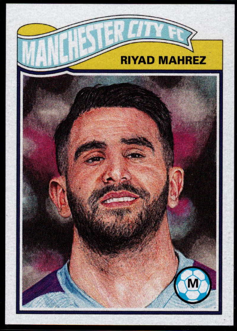 2019 Topps UCL Living Set UEFA Champions League #43 Riyad Mahrez Manchester City FC Official Futbol Soccer Trading Card ONLINE EXCLUSIVE VERY LIMITED 