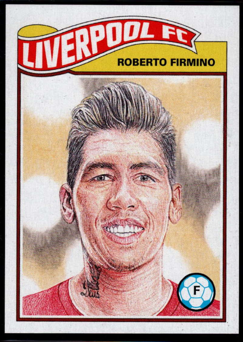 2019 Topps The UCL Living Set UEFA Champions League #84 Roberto Firmino Liverpool FC  Official Soccer Futbol Trading Card LIMITED PRINT RUN