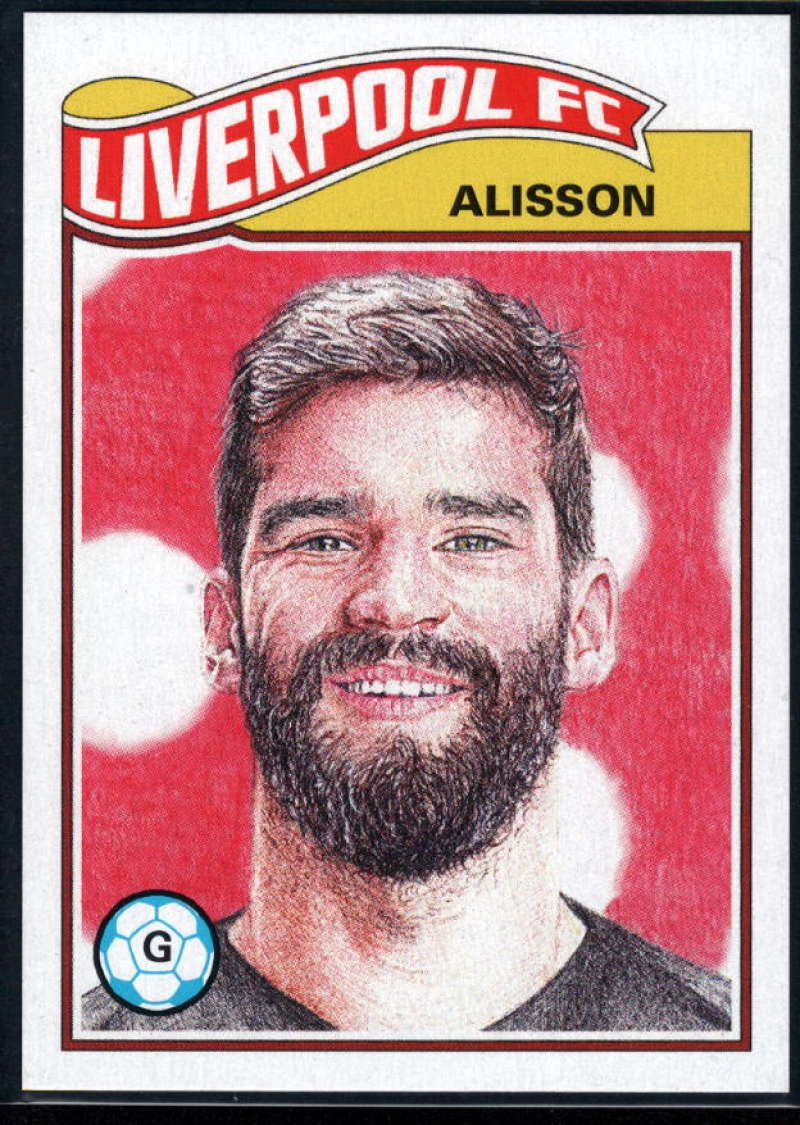 2019 Topps The UCL Living Set UEFA Champions League #95 Alisson Liverpool FC  Official Soccer Futbol Trading Card LIMITED PRINT RUN