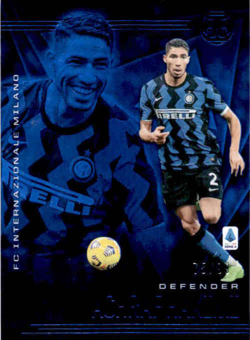 2020-21 Panini Chronicles Illusions Serie A Trophy Collection Blue
