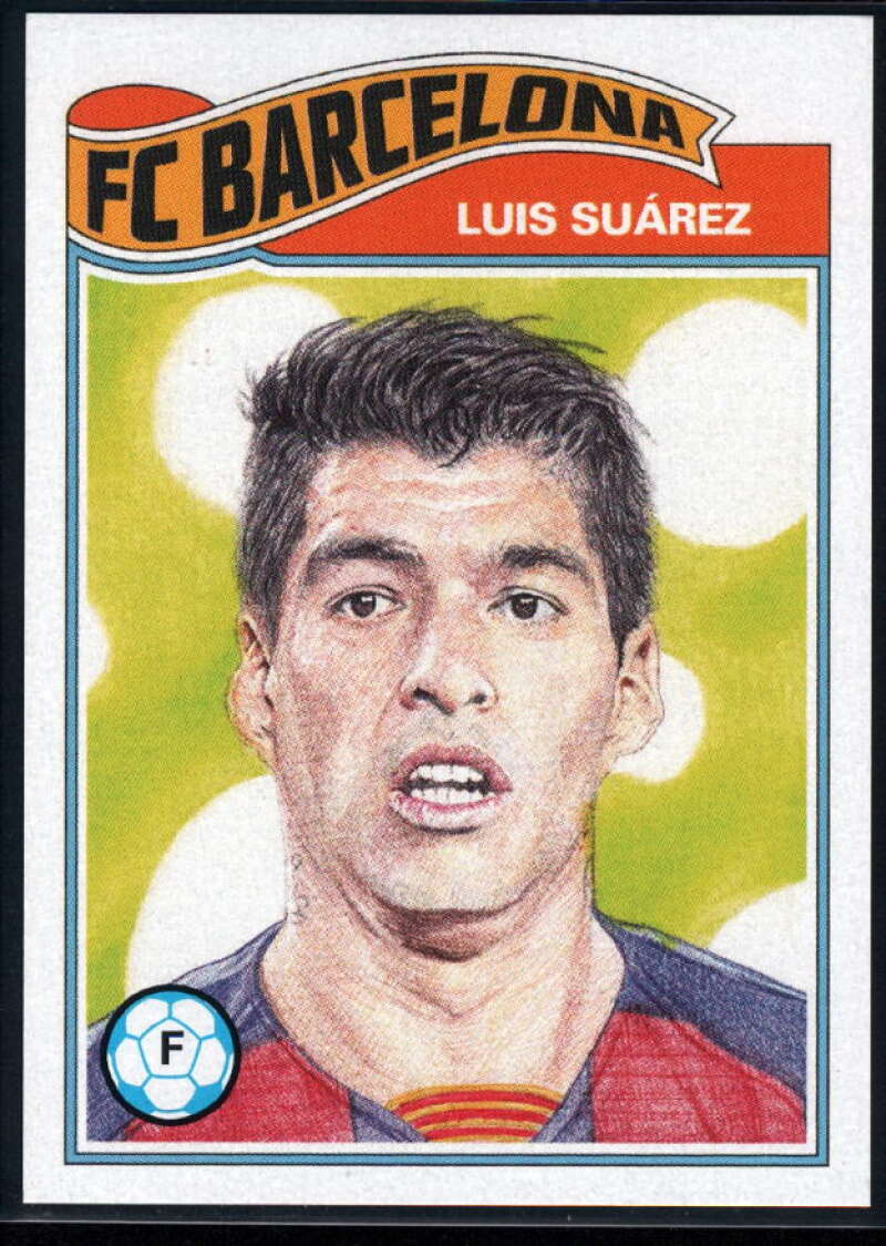 2020 Topps The UCL Living Set UEFA Champions League #162 Luis Suarez FC Barcelona  Official Soccer Futbol Trading Card LIMITED PRINT RUN 