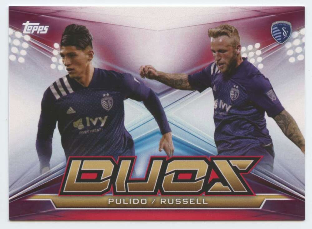 2020 Topps MLS Duos Red