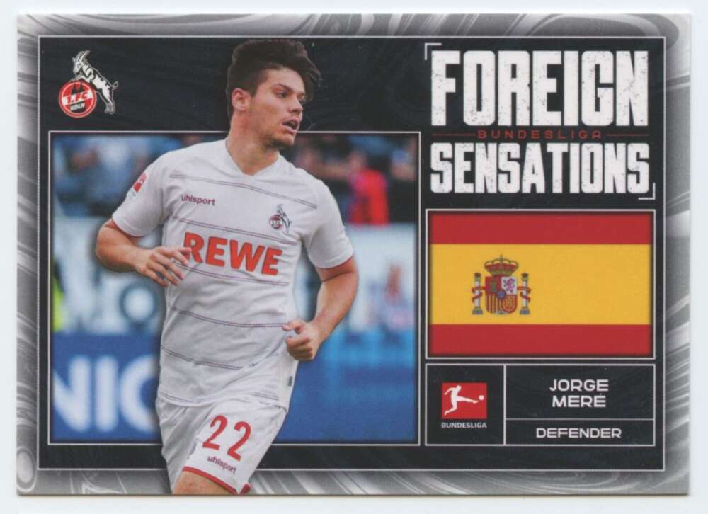 2021-22 Topps Bundesliga Foreign Sensations