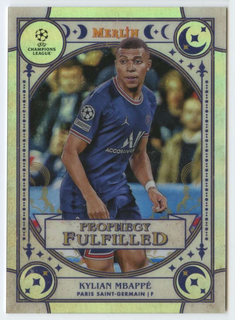 2021-22 Topps Merlin Chrome UEFA League Prophecy Fulfilled Refractor