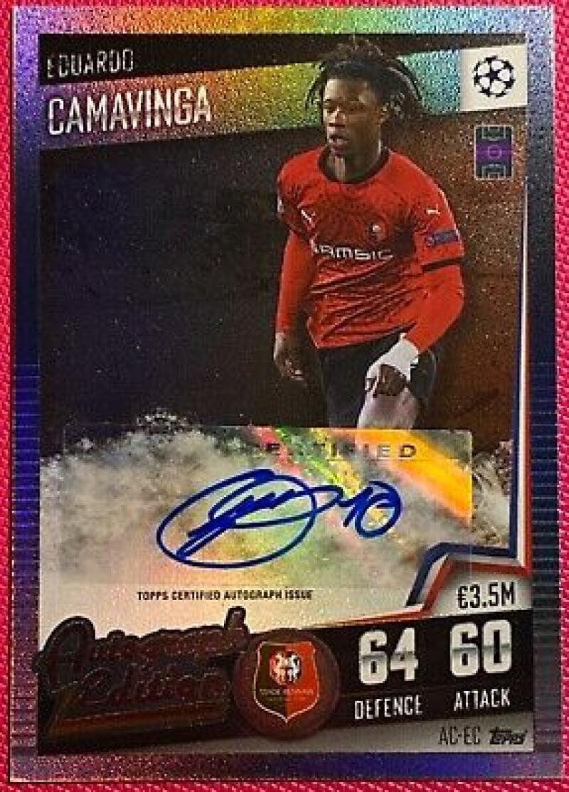 2021 Topps Match Attax 101 Autographed Edition