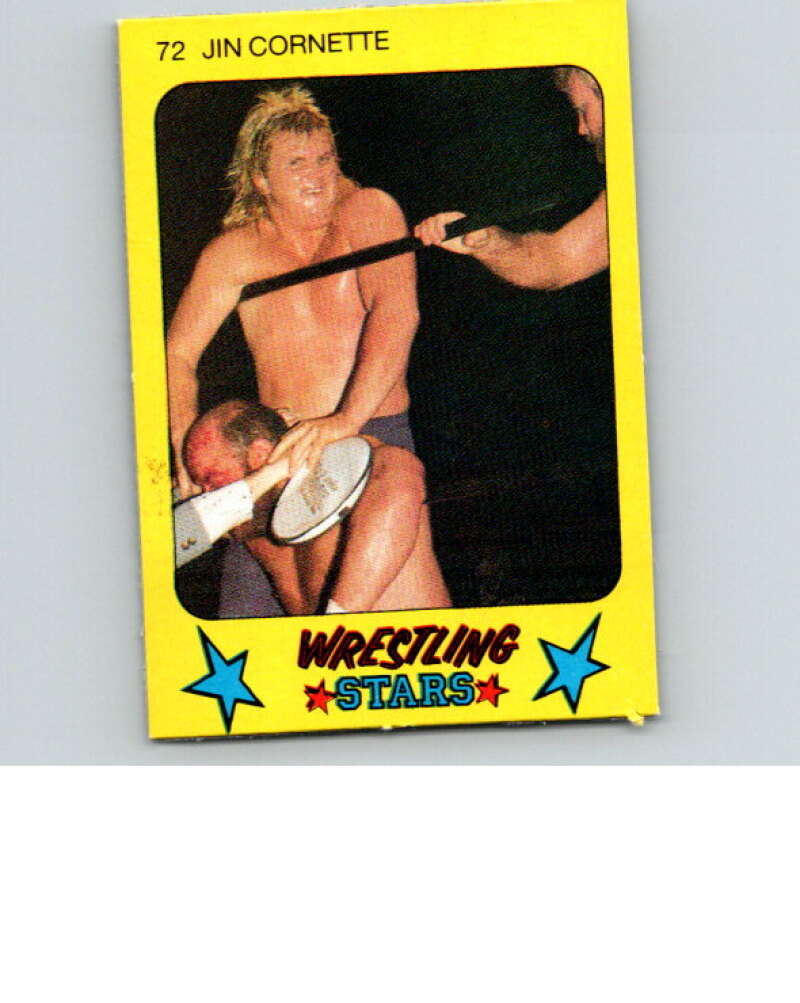 1986 Monty Gum Wrestling Stars Wrestling #72 Jim Cornette 