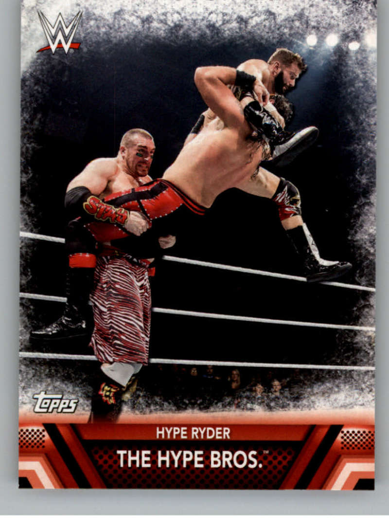 2017 Topps Then Now Forever Finishers and Signature Moves #F-49 The Hype Bros. Hype Ryder NM-MT