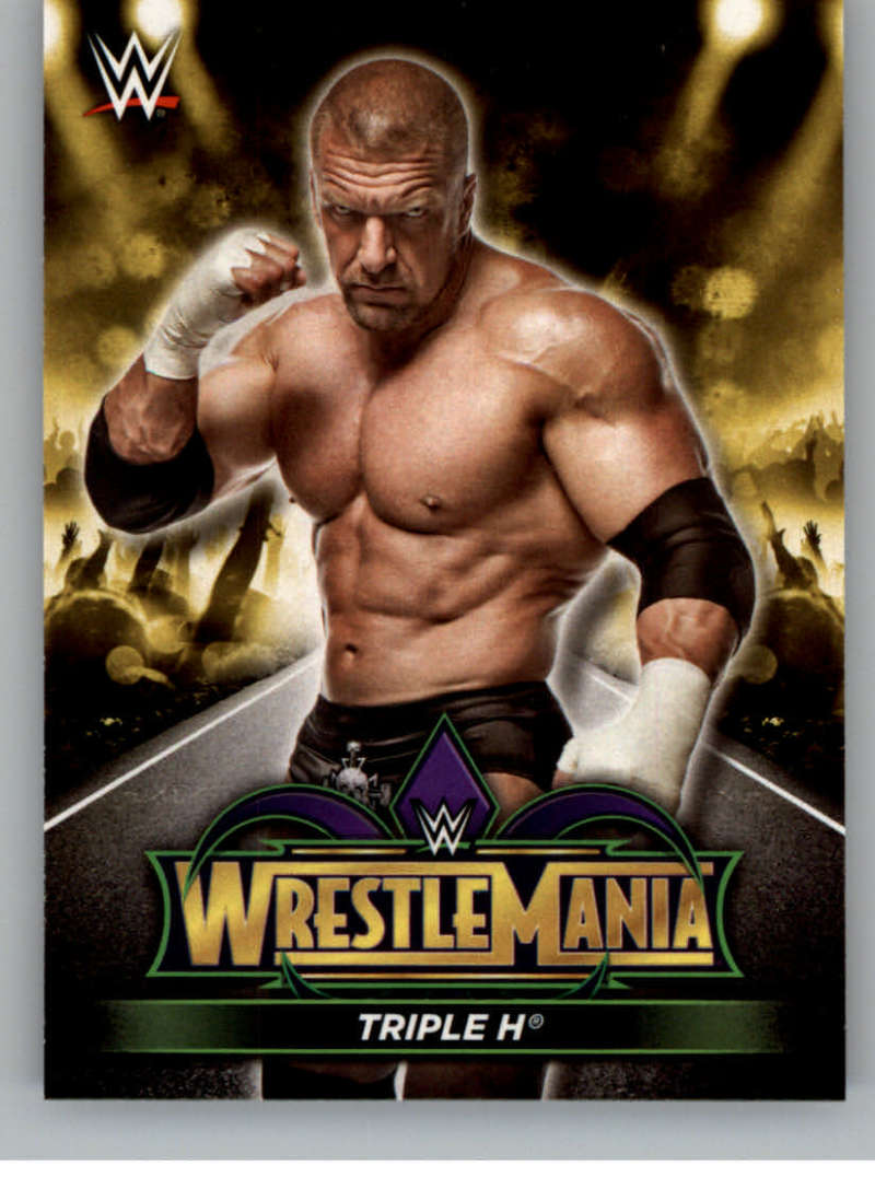 2018 Topps Road to WrestleMania Road to WrestleMania 34 Roster #R-6 Triple H NM-MT