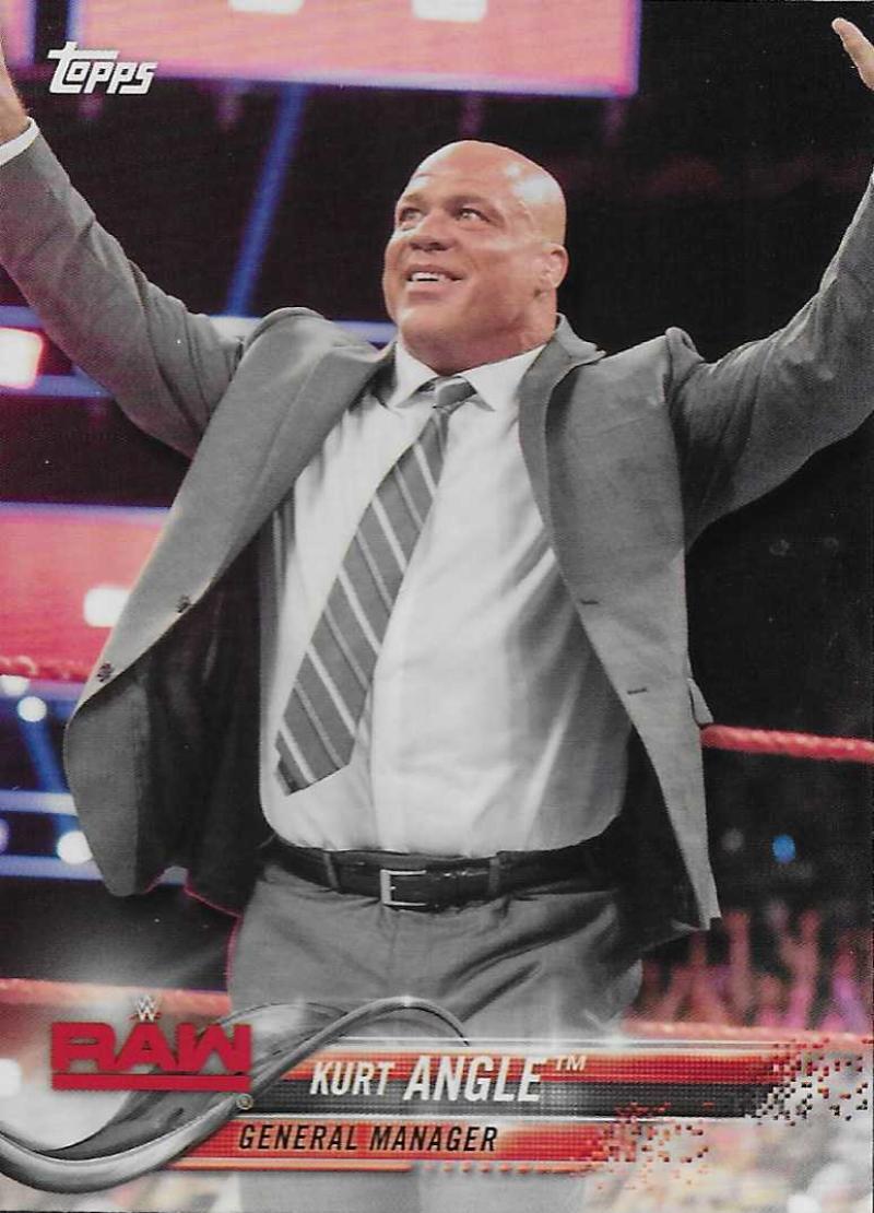 2018 Topps WWE #49 Kurt Angle