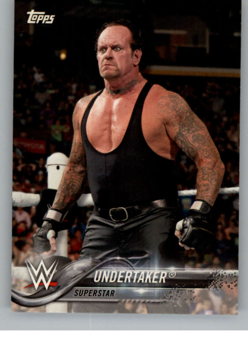 2018 Topps Wrestling WWE #96 Undertaker WWE Sports Card