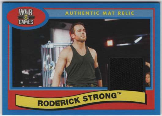 2018 Topps Heritage NXT TakeOver: War Games 2017 Mat Relics Blue