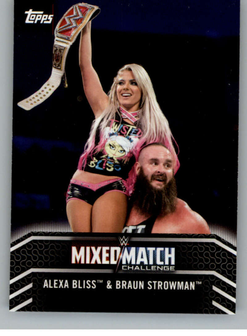 2018 Topps WWE Women’s Division Mixed Match #MM-13 The Boss Club 