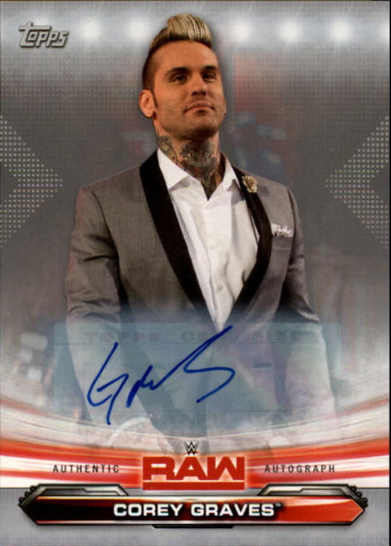 2019 Topps Monday Night Raw Autographs Silver