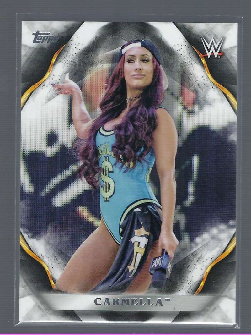 2019 Topps WWE Undisputed #17 Carmella Wrestling Trading Card