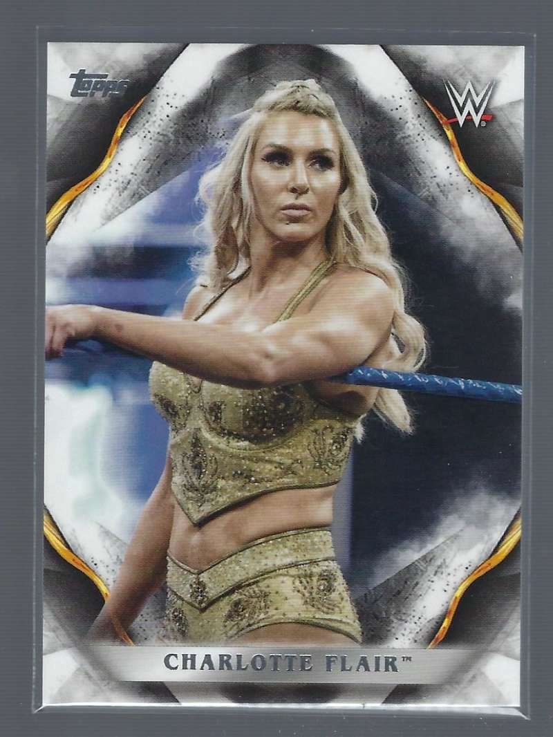 2019 Topps WWE Undisputed #20 Charlotte Flair Wrestling Trading Card