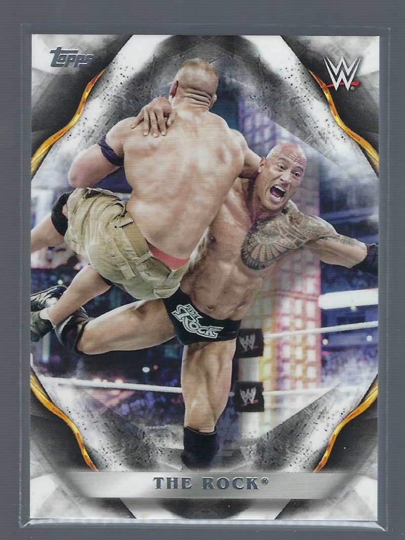 2019 Topps WWE Undisputed #70 The Rock Wrestling Trading Card