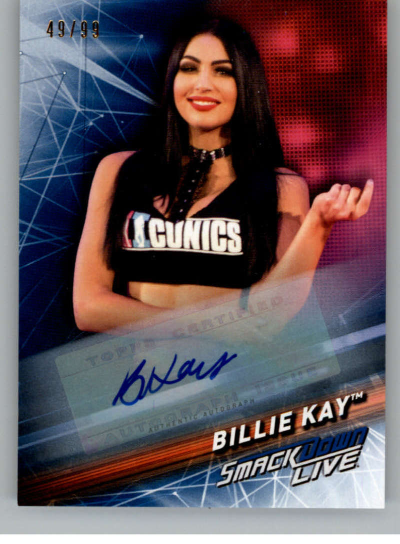 2019 Topps Smackdown Live Autographs