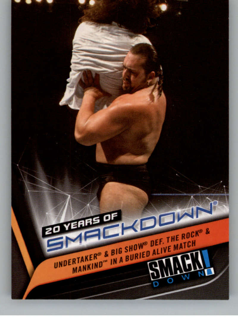 2019 Topps Smackdown Live 20 Years of SmackDown