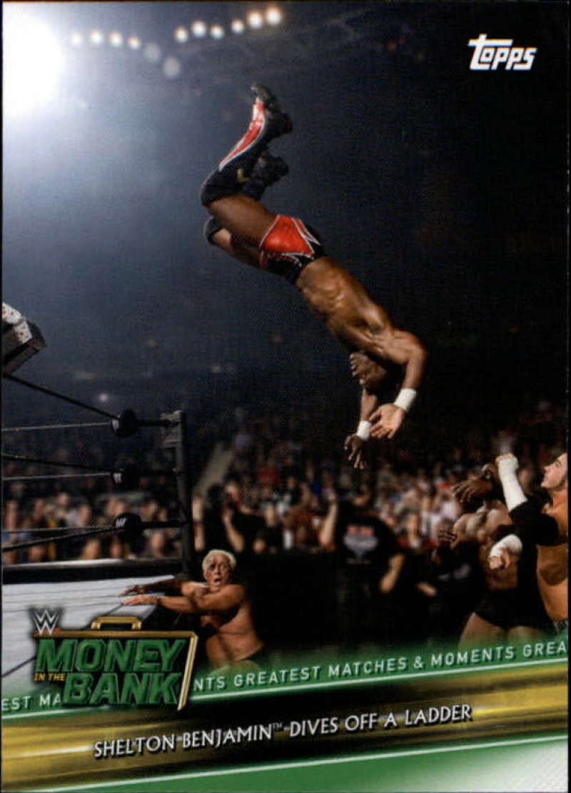 2019 Topps WWE Money in the Bank Greatest Matches and Moments